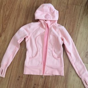 Lululemon Pink Zip-up Hoodie